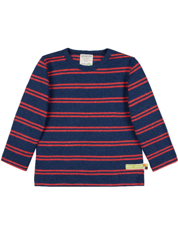 loud + proud Longsleeve donkerblauw/rood