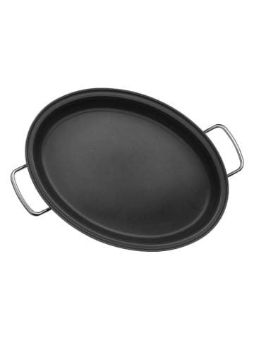 WMF 2tlg. Set: Edelstahl-Servierpfanne - (L)38 x (B)26 cm
