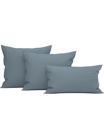 Heckett Lane Poszewka "Wafel" w kolorze niebieskim na poduszkę