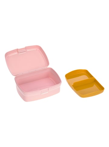 Lässig Lunchbox ''Adventure Tipi'' lichtroze - (B)17,7 x (H)7,3 x (D)13,4 cm