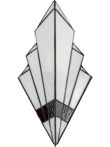 LumiLamp Lampa ścienna w kolorze białym - 23 x 43 cm