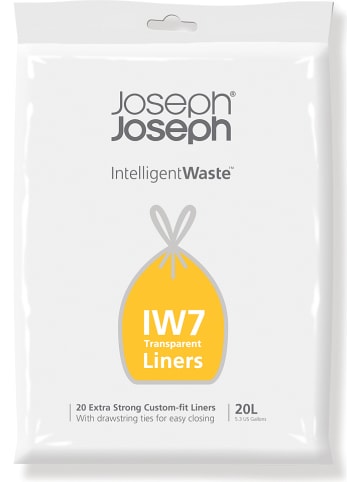 JosephJoseph Worki (20 szt.) "IW7 - 20 l" w kolorze białym na śmieci
