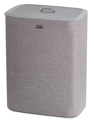 JosephJoseph Wäschekorb "Tota" in Grau - 2x 45 l