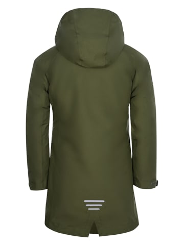 Trollkids Kurtka funkcyjna 3w1 "Senja" w kolorze khaki