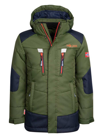 Trollkids Winterjas "Narvik" kaki
