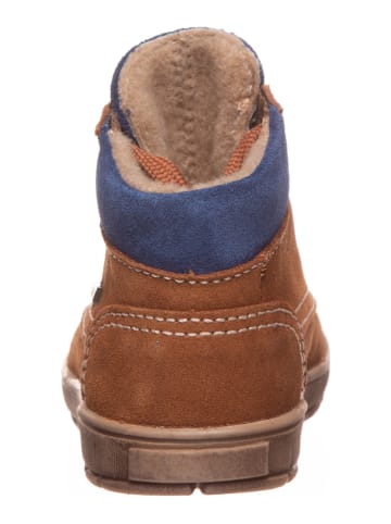 Richter Shoes Leder-Sneakers in Hellbraun
