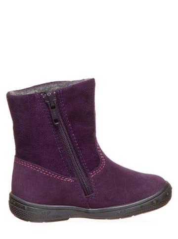 RICHTER Leren winterboots aubergine