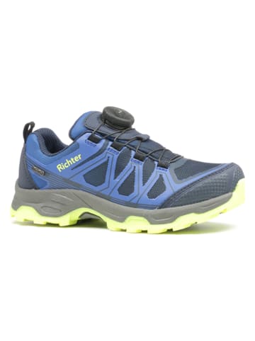 Richter Shoes Trekkingschoenen blauw/limoengroen