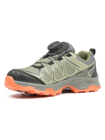 Richter Shoes Trekkingschuhe in Grau/ Orange