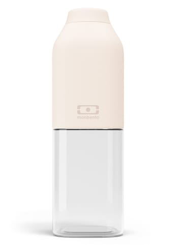 Monbento Drinkfles "Positive M" crème - 500 ml