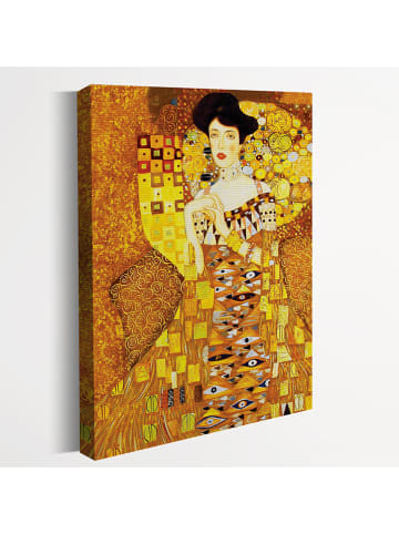 Pandora Trade Leinwanddruck "Gustav Klimt - Woman in Gold Dress" - (B)60 x (H)90 cm