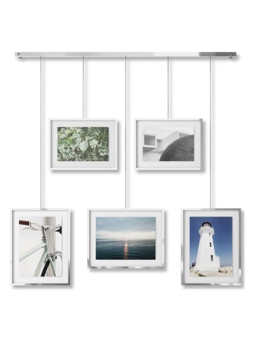 umbra Bilderleiste "Exhibit" in Silber - (L)79 x (B)70 cm