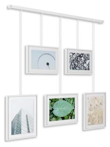 umbra Bilderleiste "Exhibit" in Weiß - (L)79 x (B)70 cm