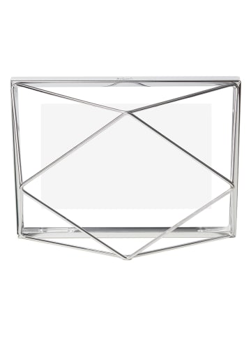 umbra Bilderrahmen "Prisma" in Chrom - (B)20 x (H)15 x (T)7 cm