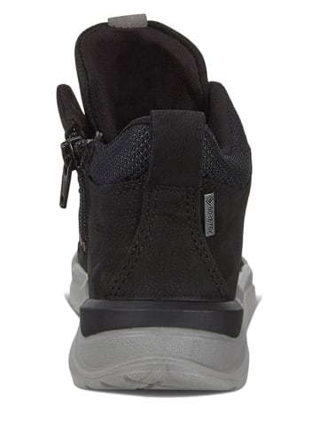 Ecco Skórzane sneakersy "Intervene" w kolorze czarnym