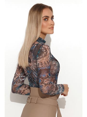 Makadamia Blouse meerkleurig
