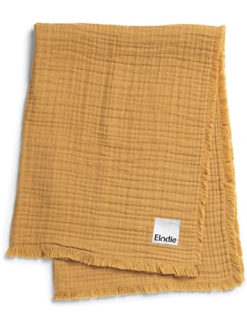 Elodie Details Koc w kolorze musztardowym - 100 x 75 cm