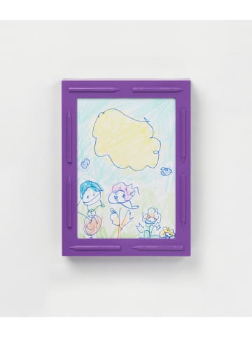 Crayola Ramka "Show & Store" w kolorze fioletowym na zdjęcia - 31,5 x 23,6 cm