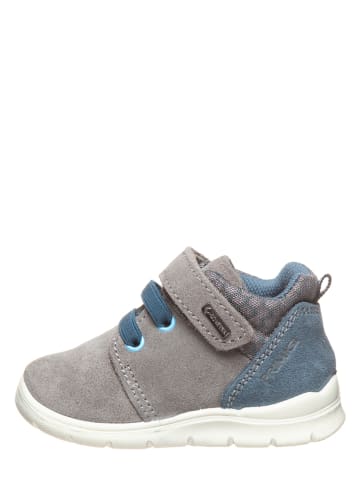 Primigi Leren sneakers grijs/lichtblauw