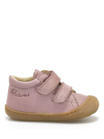 Naturino Leren sneakers oudroze