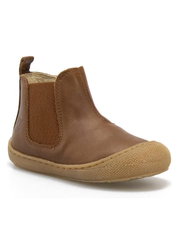Naturino Leder-Boots in Hellbraun