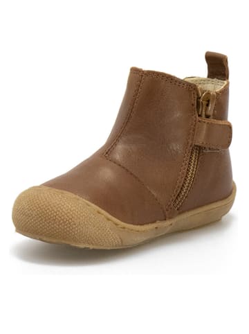 Naturino Leder-Boots in Hellbraun