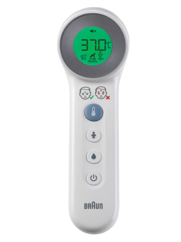 Braun 2-delige set: voorhoofdthermometer en digitale thermometer