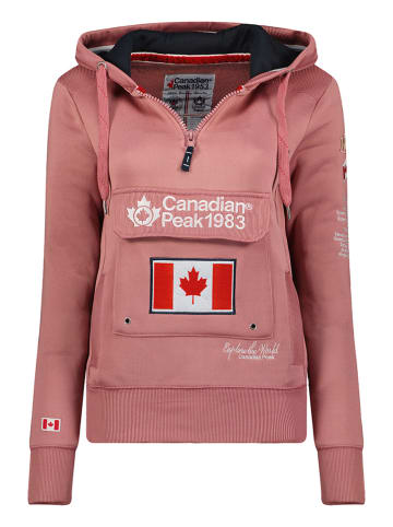 Canadian Peak Hoodie "Gyrelle" in Altrosa