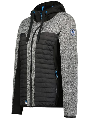 Canadian Peak Fleece vest "Taqueak" zwart/grijs