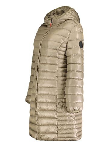 Geographical Norway Doorgestikte mantel "Annecy" beige