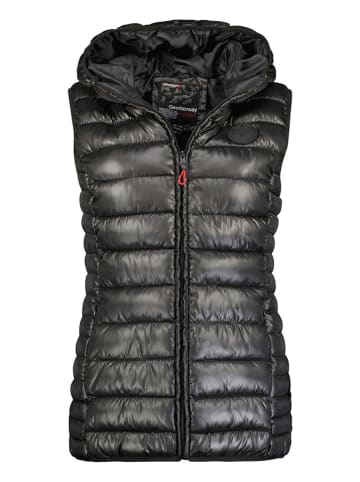 Geographical Norway Steppweste "Annecy" in Schwarz