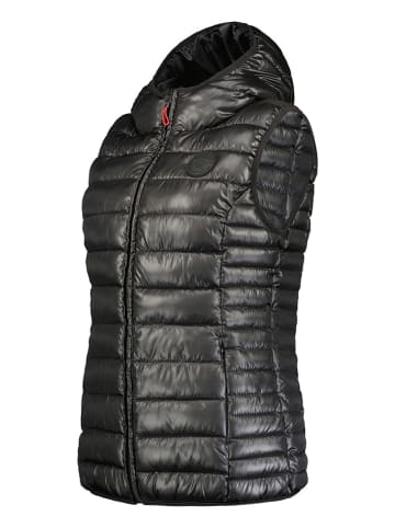 Geographical Norway Steppweste "Annecy" in Schwarz