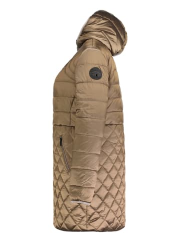Geographical Norway Steppmantel "Alison" in Taupe