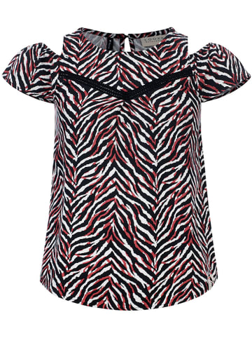 LOOXS 10 sixteen Bluzka w kolorze czerwono-czarno-białym