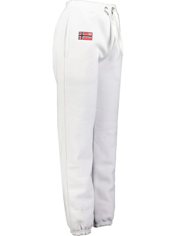 Geographical Norway Spodnie dresowe "Maracana" w kolorze białym