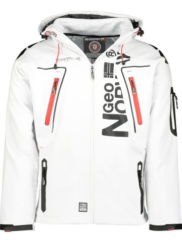 Geographical Norway Softshelljas "Techno" wit