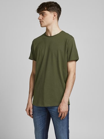 Jack & Jones Koszulka "Basher" w kolorze khaki