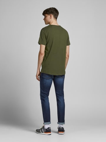 Jack & Jones Koszulka "Basher" w kolorze khaki