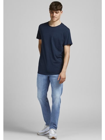 Jack & Jones Spijkerbroek "Glenn Fox" - tapered fit - blauw