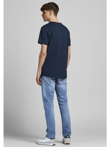 Jack & Jones Spijkerbroek "Glenn Fox" - tapered fit - blauw