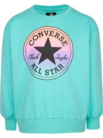 Converse Sweatshirt in Türkis