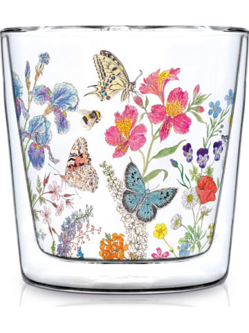 ppd Dubbelwandig glas "Nature Romance" meerkleurig - 300 ml