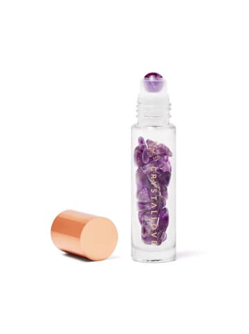 Crystallove Buteleczka z ametystem w kolorze fioletowym na olejek