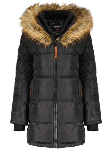 ANAPURNA Steppmantel "Beautana" in Schwarz
