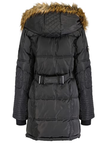 ANAPURNA Steppmantel "Beautana" in Schwarz