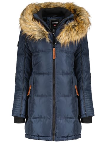 ANAPURNA Parka "Beautana" w kolorze granatowym