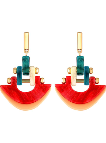 LA CHIQUITA Vergold. Ohrstecker