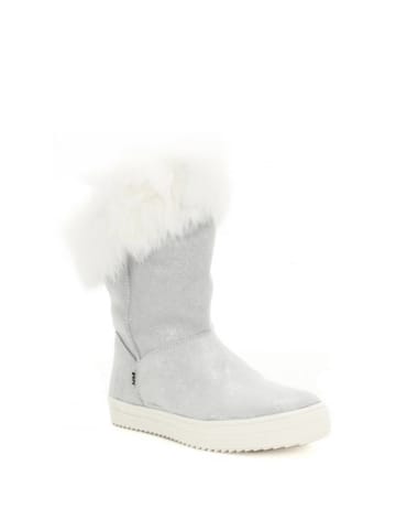 Bartek Leder-Boots in Silber