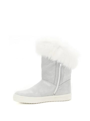Bartek Leder-Boots in Silber
