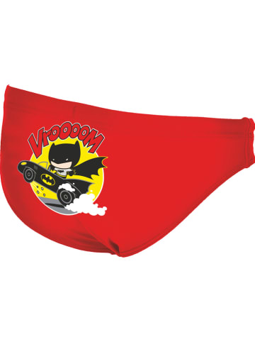 Arena Badehose "Batman" in Rot